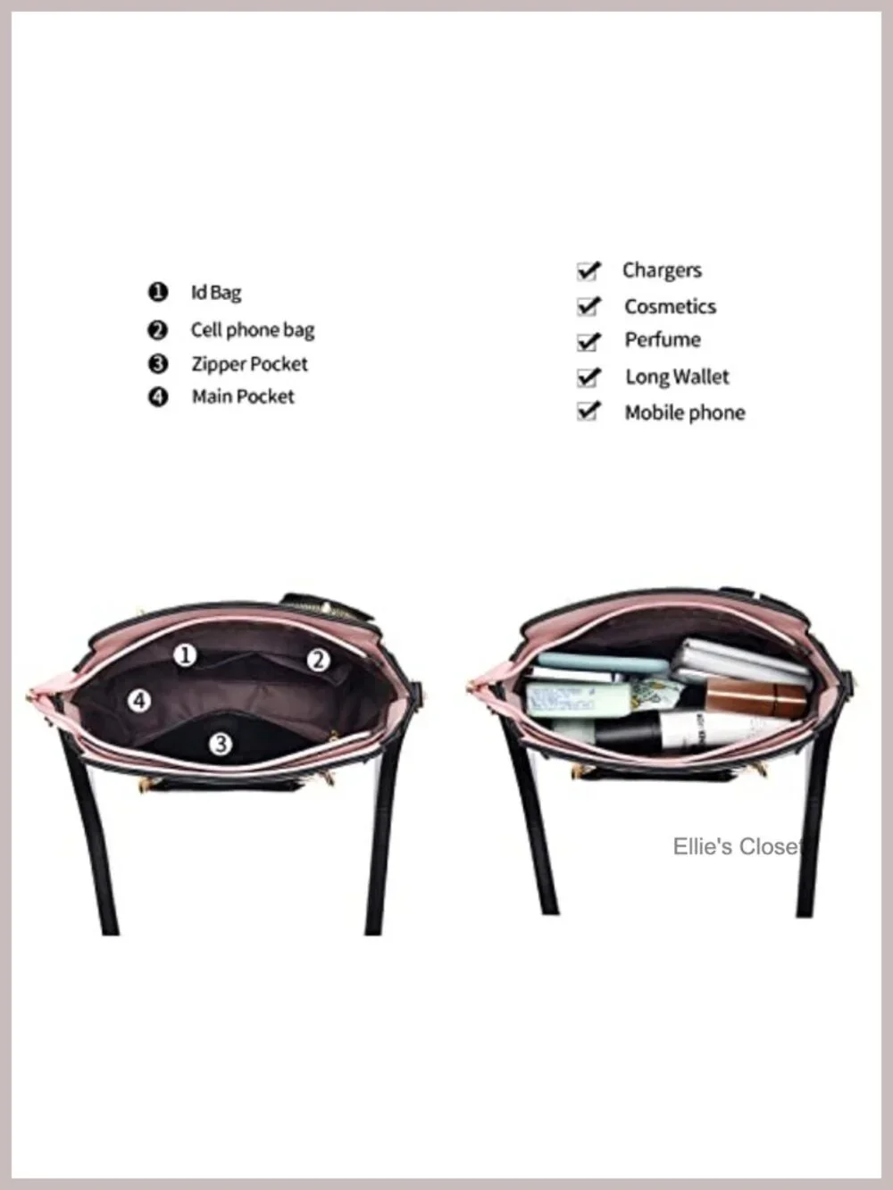 PU Leather Satchel Crossbody Bag with Kitten Pendant Sequins Fashion Shoulder